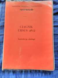 Ursus 4512 instrukcja obsługi oryginał PL PRL 1988 NOWA
