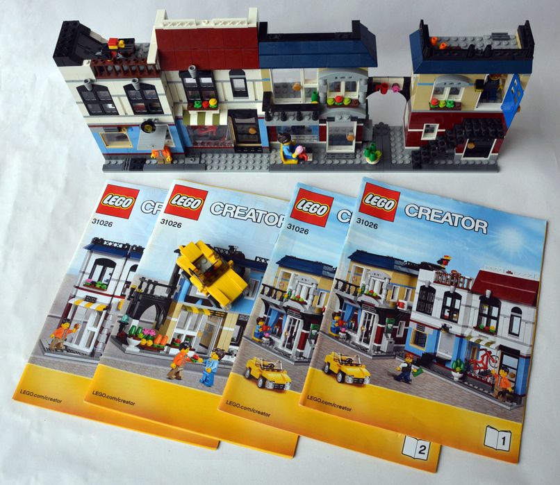 LEGO Creator 31026 3W1 Miasteczko UNIKAT