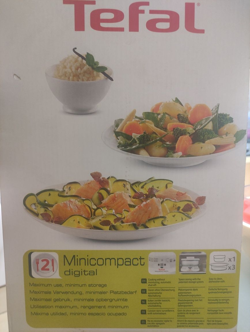 Tefal VC133110 Mini Compact Digital Panela a vapor