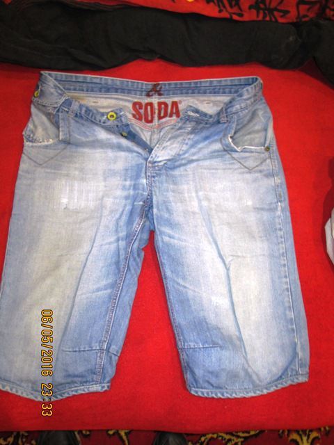 spodenki jeansowe jasne Scotch & Soda