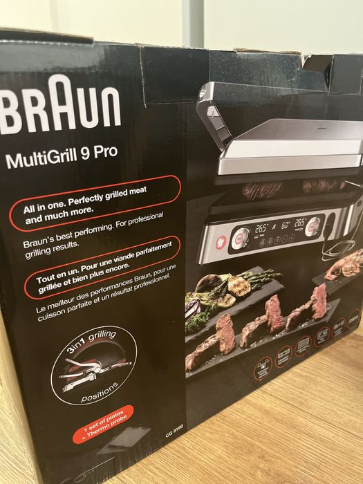 MultiGrill 9 Pro CG 9160 Preto/Aço Inox