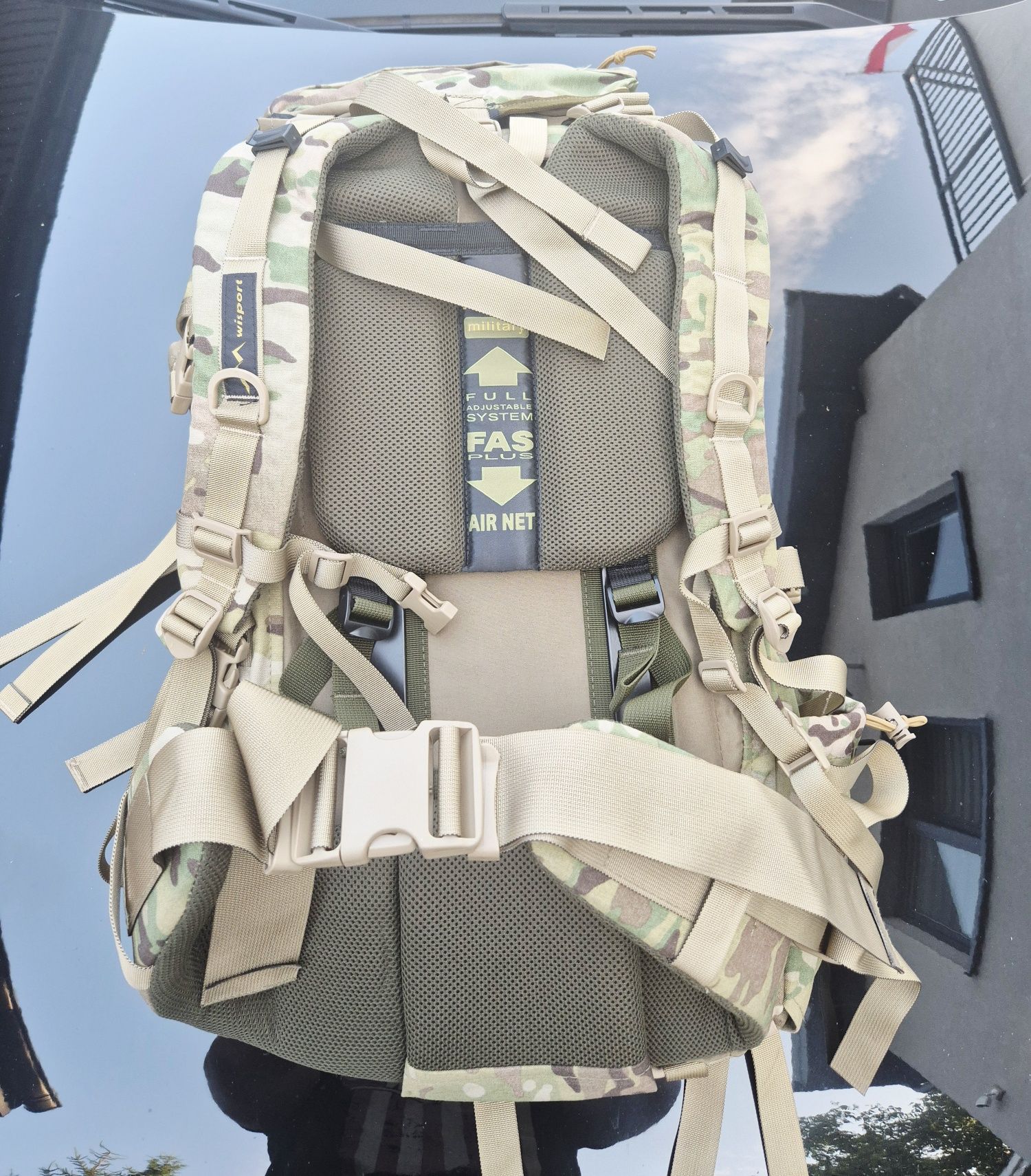Plecak Wisport Reindeer 75l multicam + 2x manierka multicam