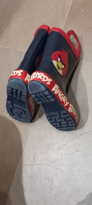 Galochas dos Angry Birds