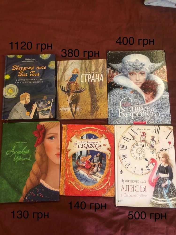 Снігова королева, Аліса в країні див, Г.К. Андерсен