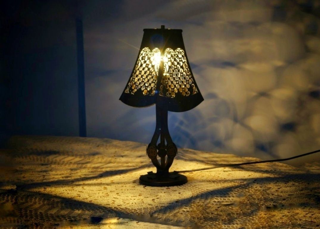 Винтажная лампа ночник