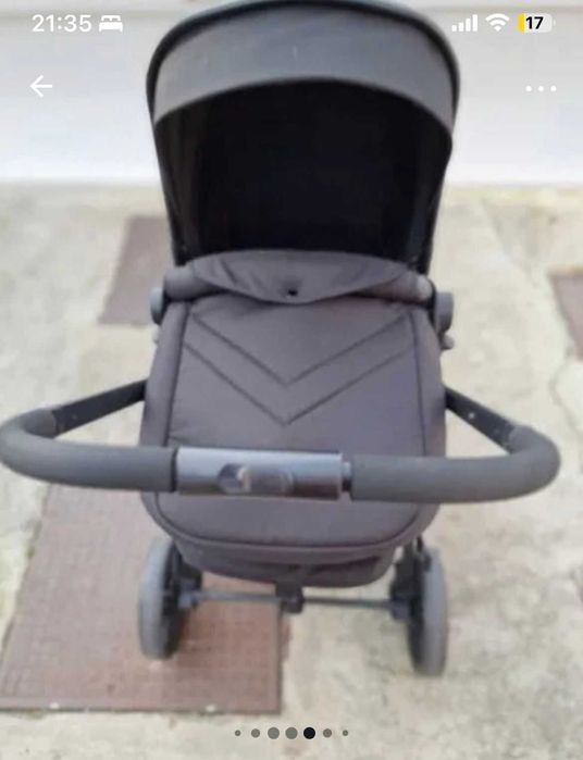 Trio Carrinho Bebé Asalvo Dubai 2 Preto