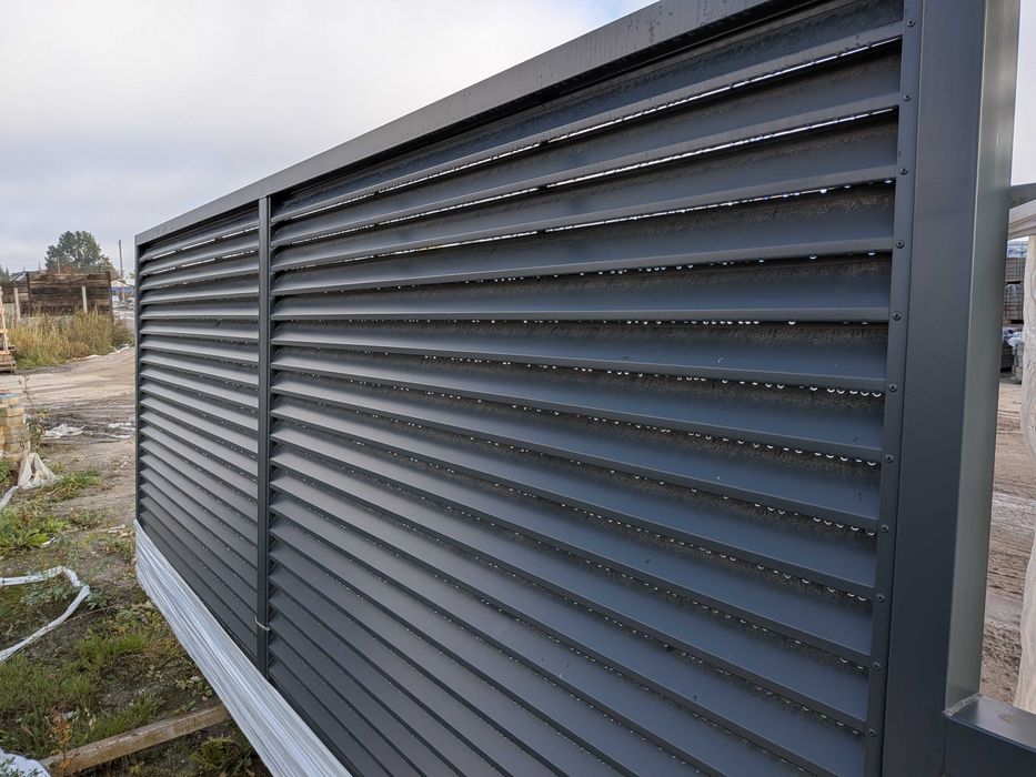 Brama przesuwna żaluzja prawa Konsport