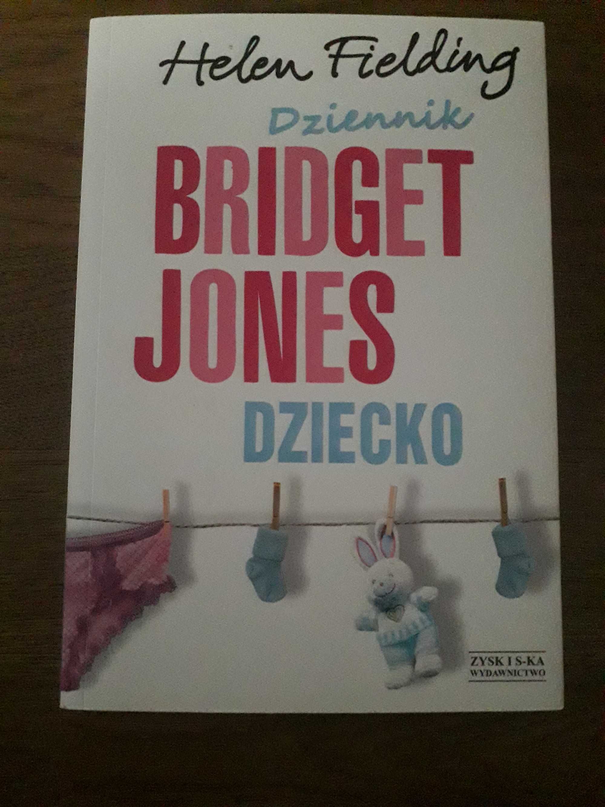 Używana książka Dziennik Bridget Jones Dziecko, wyglada jak nowa