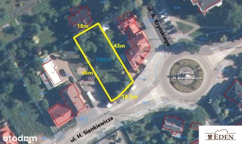 Atrakcyjna działka budowlana z dostępem do pełnej infrastruktury