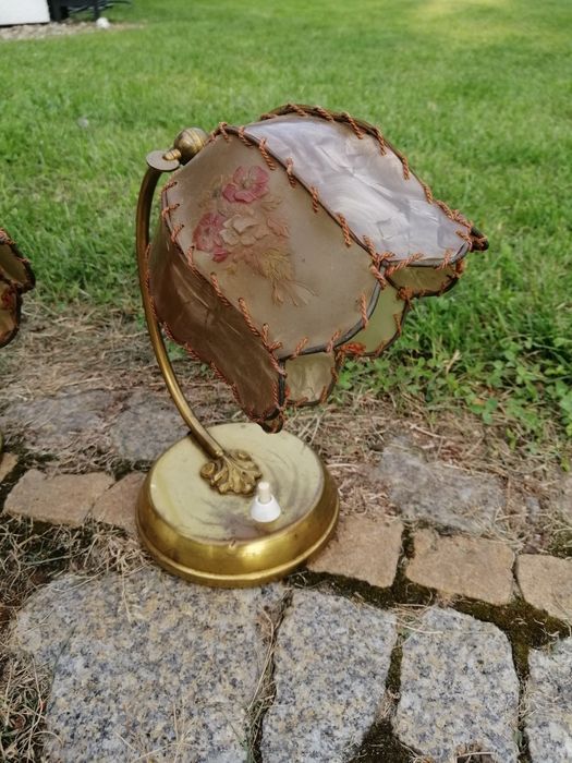 Lampki nocne art deco 2 szt, vintage