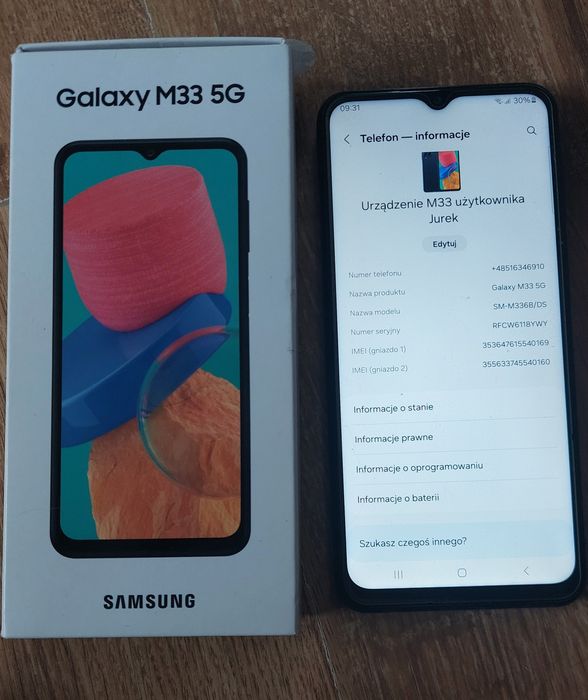 Samsung M33 5g 6/128