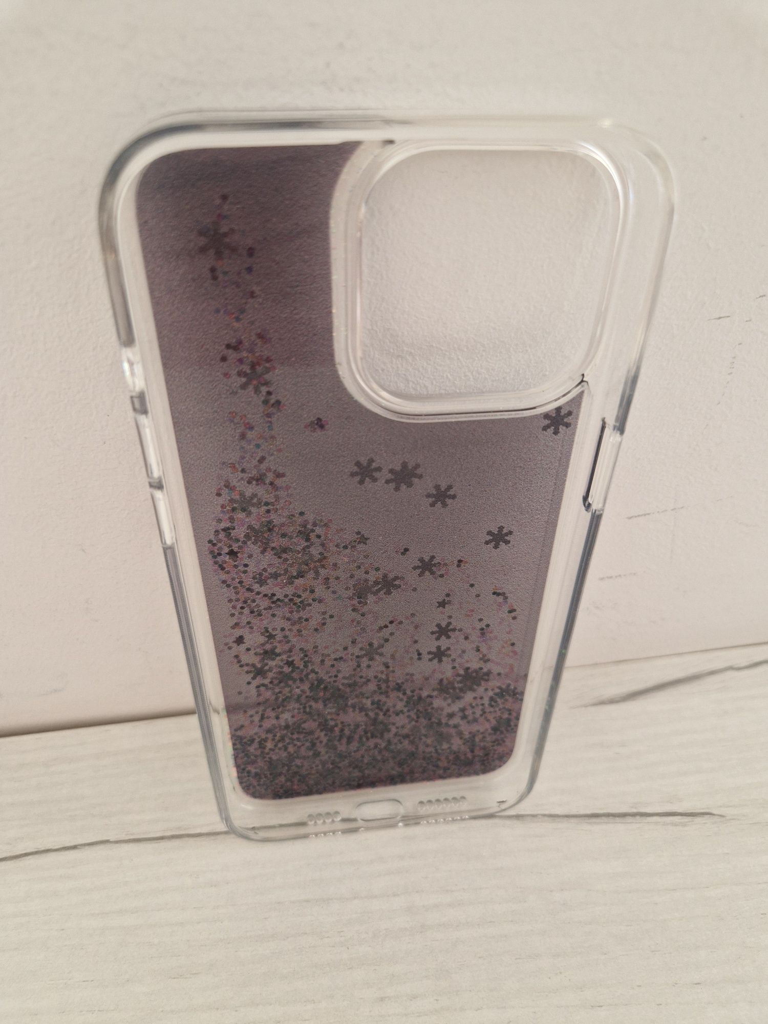 Liavec Snowflake Series Case do Iphone 15 Pro Max czarny