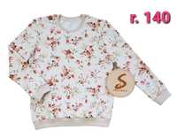 Nowa bluza dziewczęca w rozmiarze 140 produkt Hand Made