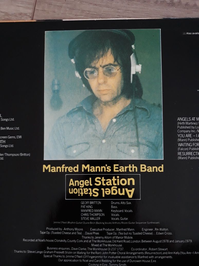 Manfred Man's Earth Band- Angel Station. Kolekcja własna.