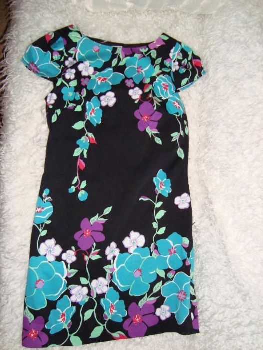 Sukienka OASIS w kwiaty rozm 36 38 a la sugarfree chruścińska