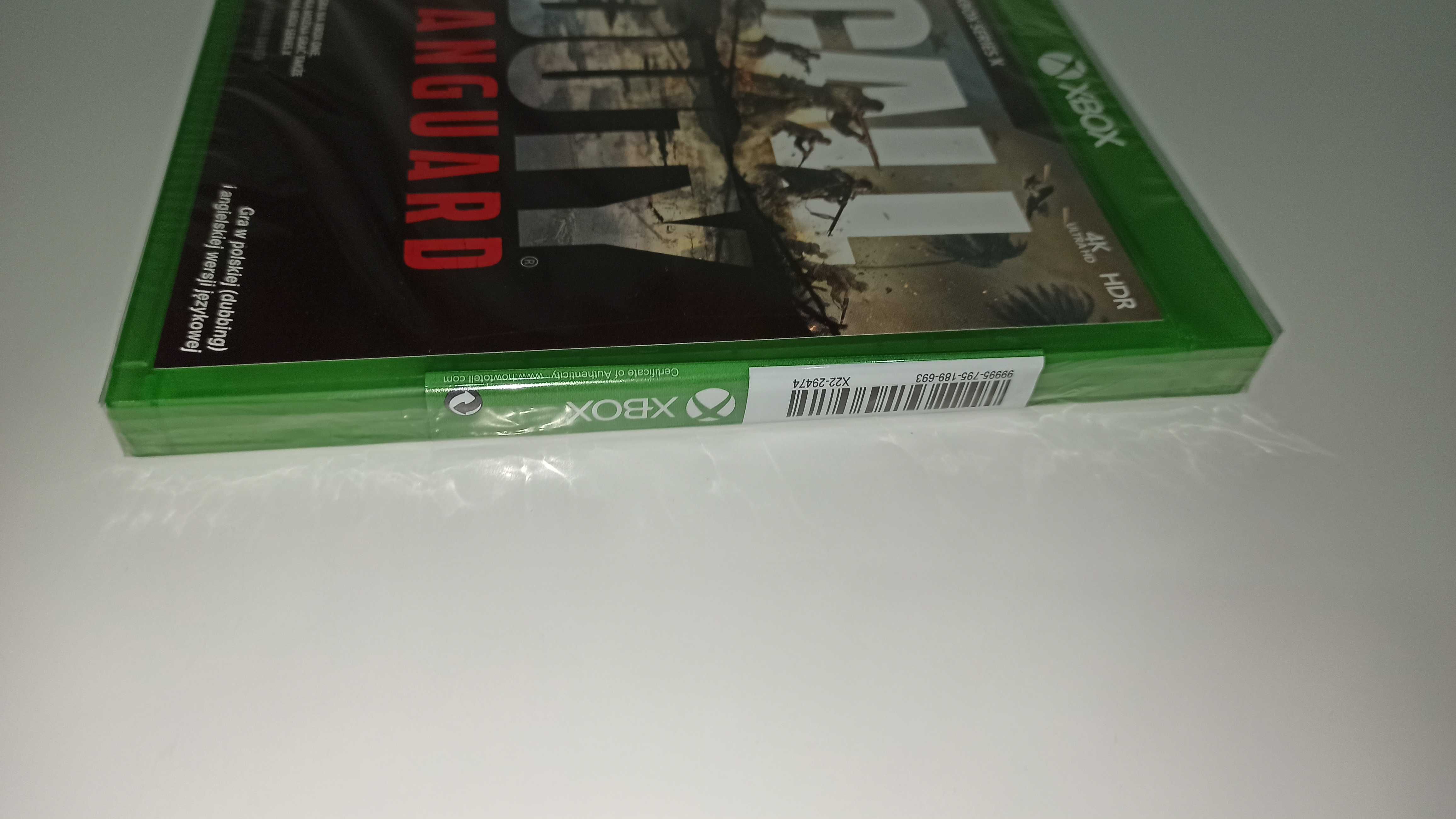 xbox one CALL OF DUTY VANGUARD mówią po polsku 2 wojna światowa NOWA