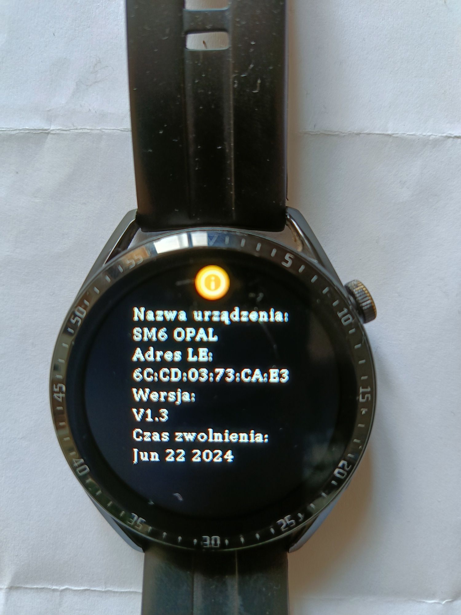Smartwatch Tracer SM6 OPAL