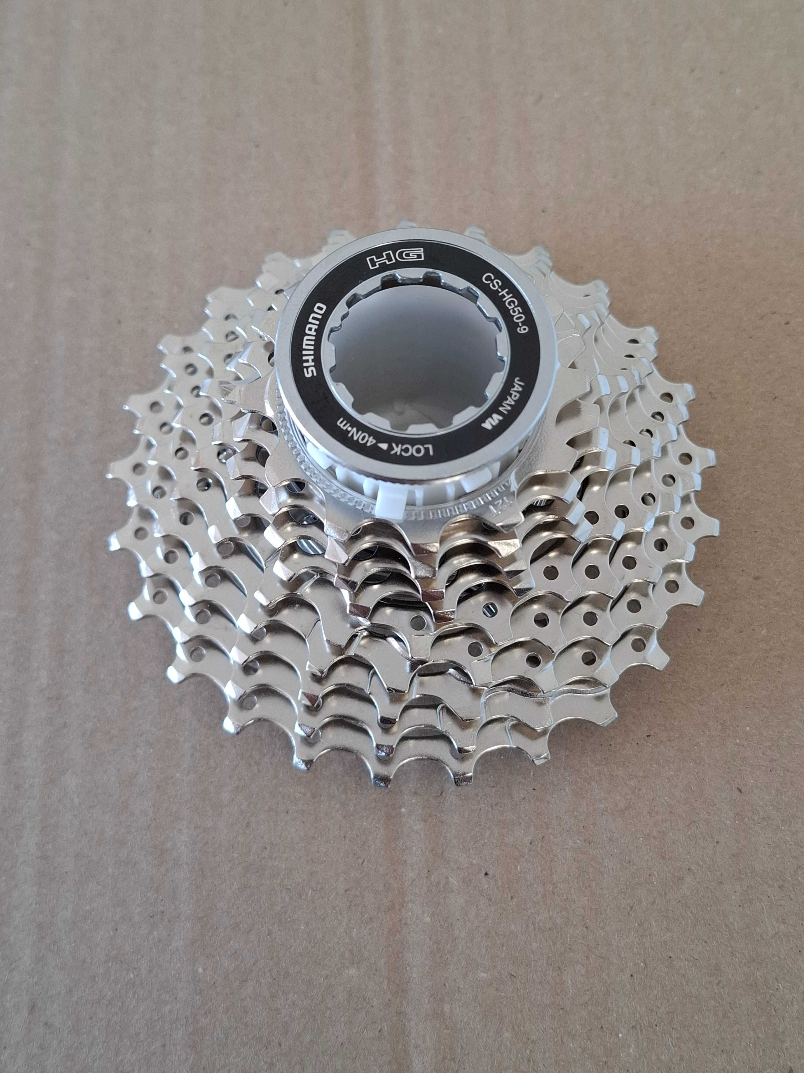 Shimano CS-HG50-9 Nowa Kaseta 9-rzędowa Tiagra/Sora 12-25T OEM