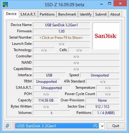 Флешка накопитель USB 3.0 SanDisk SDCZ48 128GB