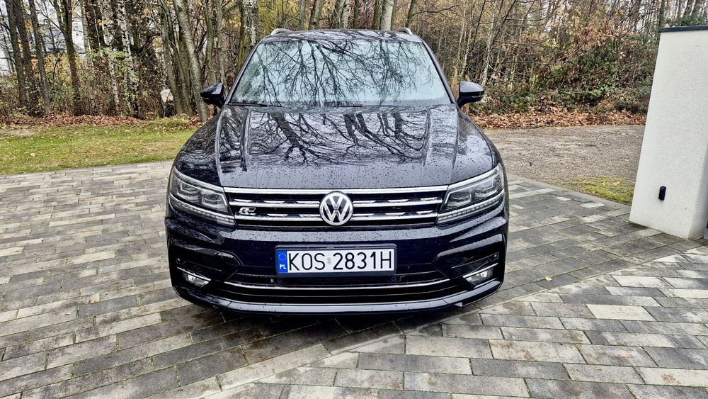Volkswagen Tiguan VW Tiguan 2.0 TSI 4Motion 180KM R-Line DSG • 2017 • Zadbany • Bez rdzy