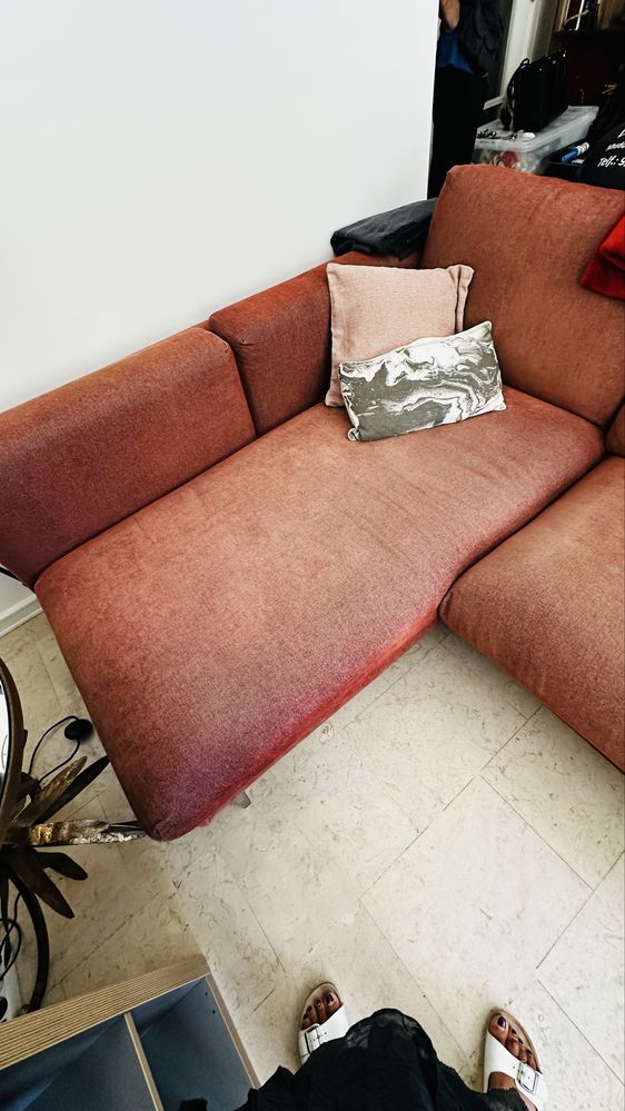 Sofa ikea 3 lugares com capas suplentes