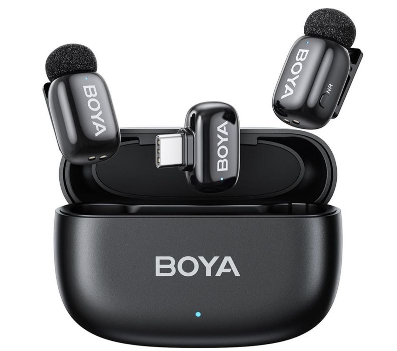 Петличний бездротовий мікрофон Boya Mini для iPhone та Android