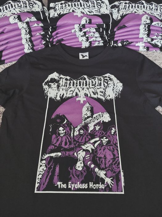 Wyprzedaż!!! Hooded Menace koszulka nowa rozmiar L black sabbath