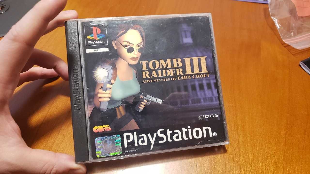 TOMB RAIDER III 3 ang PSX PS1 PlayStation