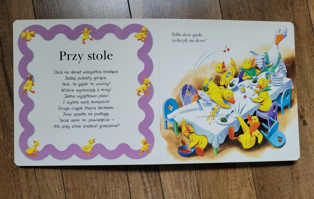 Mama gąska uczy dobrych manier, Tony Wolf, 2+