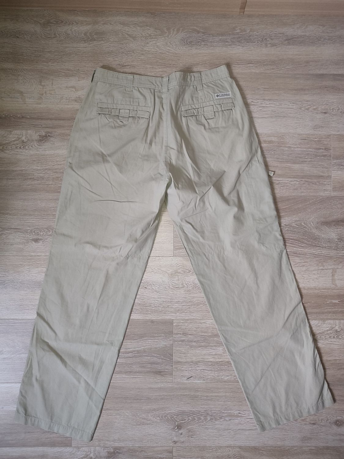Spodnie chinos proste straight fit Columbia