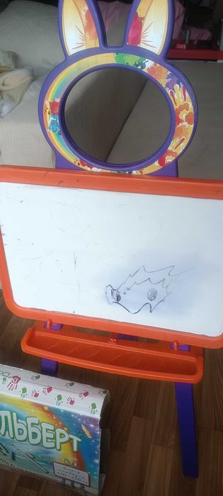 Дошка дитяча для малювання мольберт