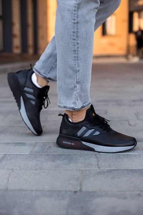 Кросівки Adidas ZX 2K Black/Grey premium