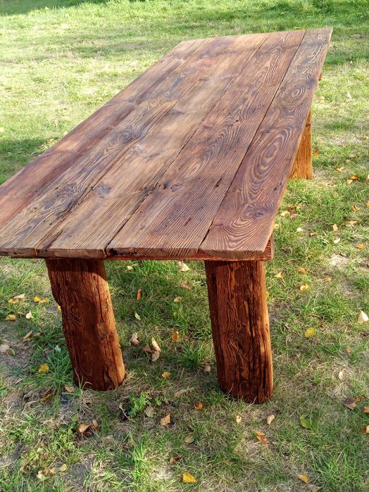 Drewniany stół,stare drewno