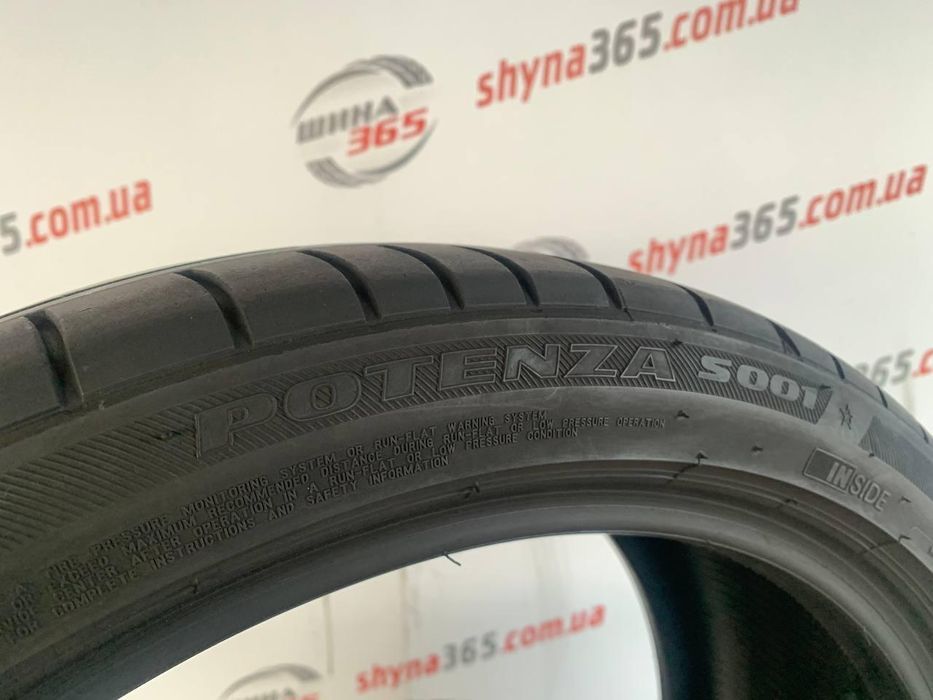 245/35 r18 bridgestone potenza s001 run flat 6mm шини бу