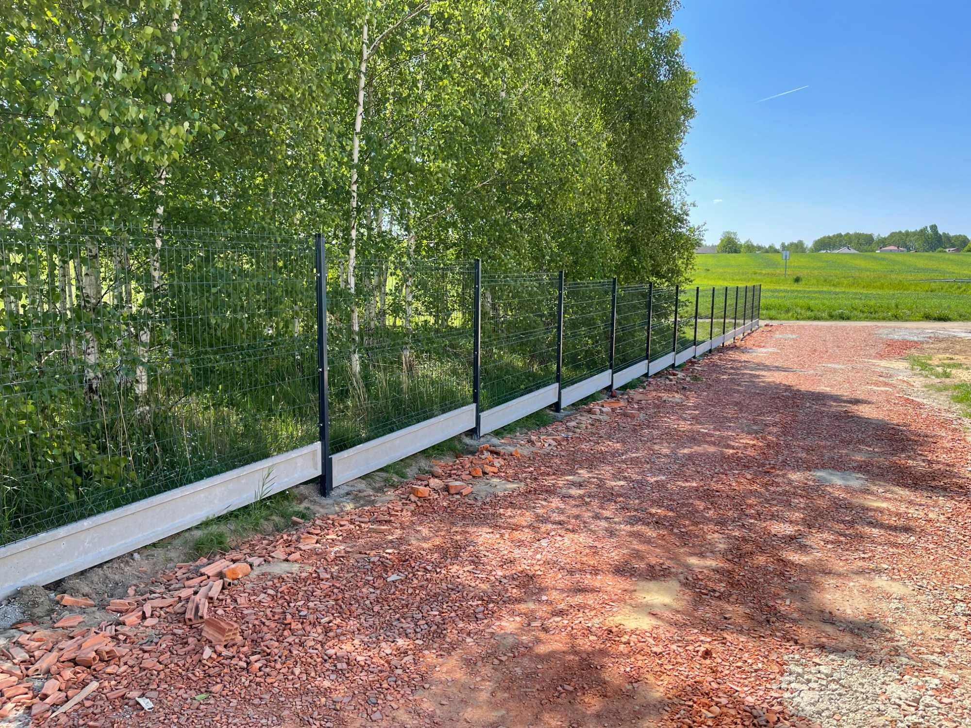 Ogrodzenie Panelowe 3d Transport Podmurówka Najtaniej Montaż Brama