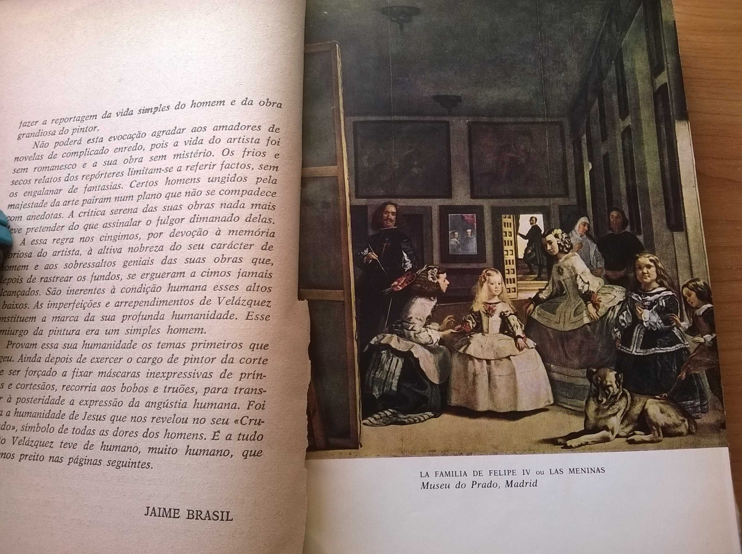 "Velásquez" (1.ª ed. 'autografado') - Jaime Brasil