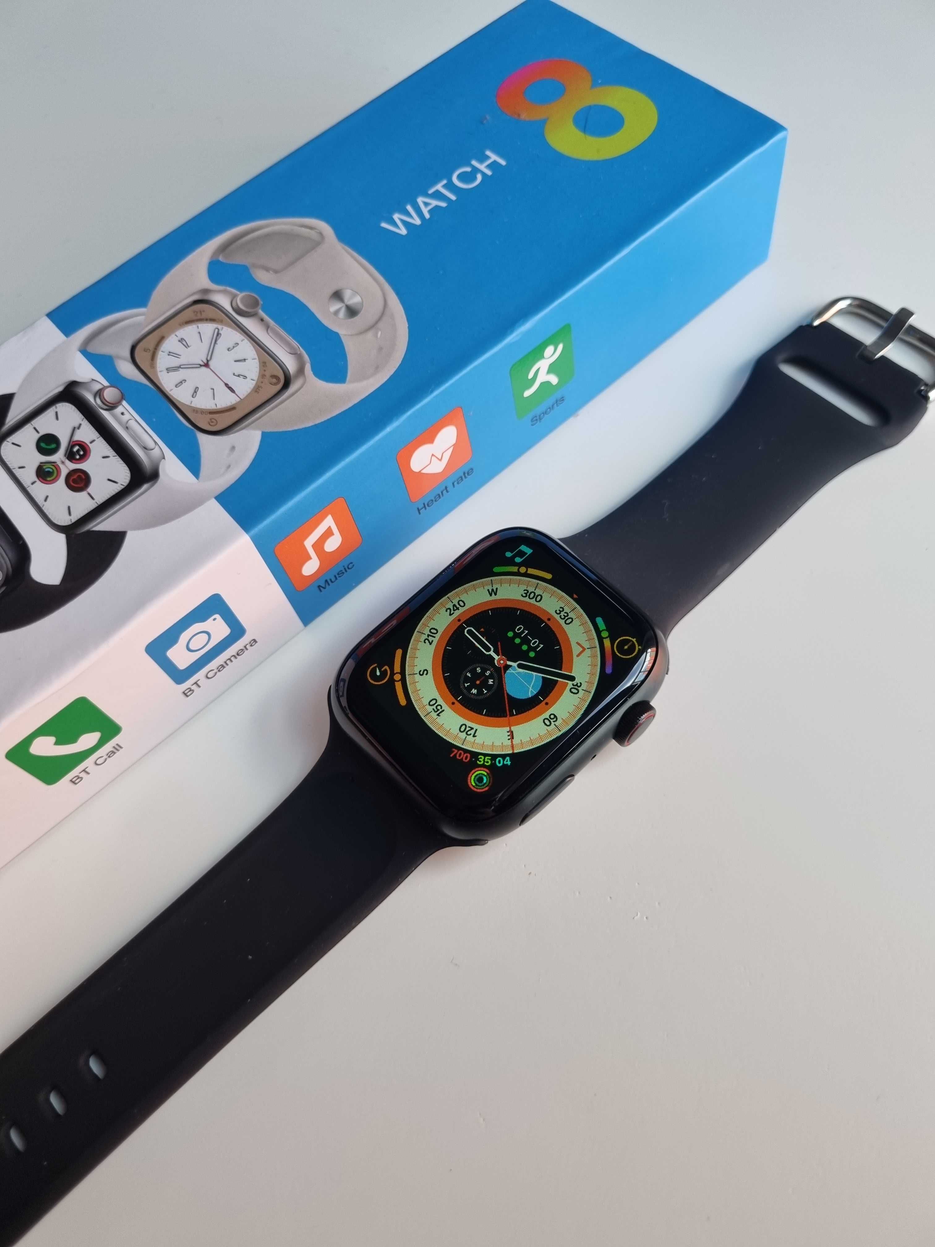 Smartwatch seria 8 czarny