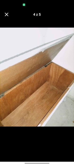 Skrzynia drewniana, 100cm x45cm, używana stan B.dobry