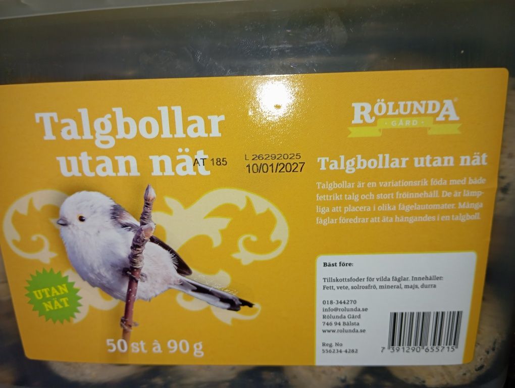 Kulki dla ptaków 50 szt.