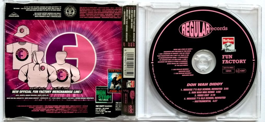 CDs Fin Factory Doh Wah Diddy 1996r
