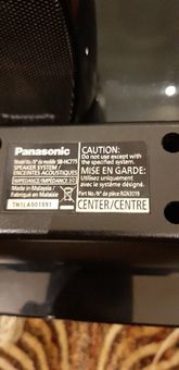Sprzedam głośniki i subwoofer Panasonic.