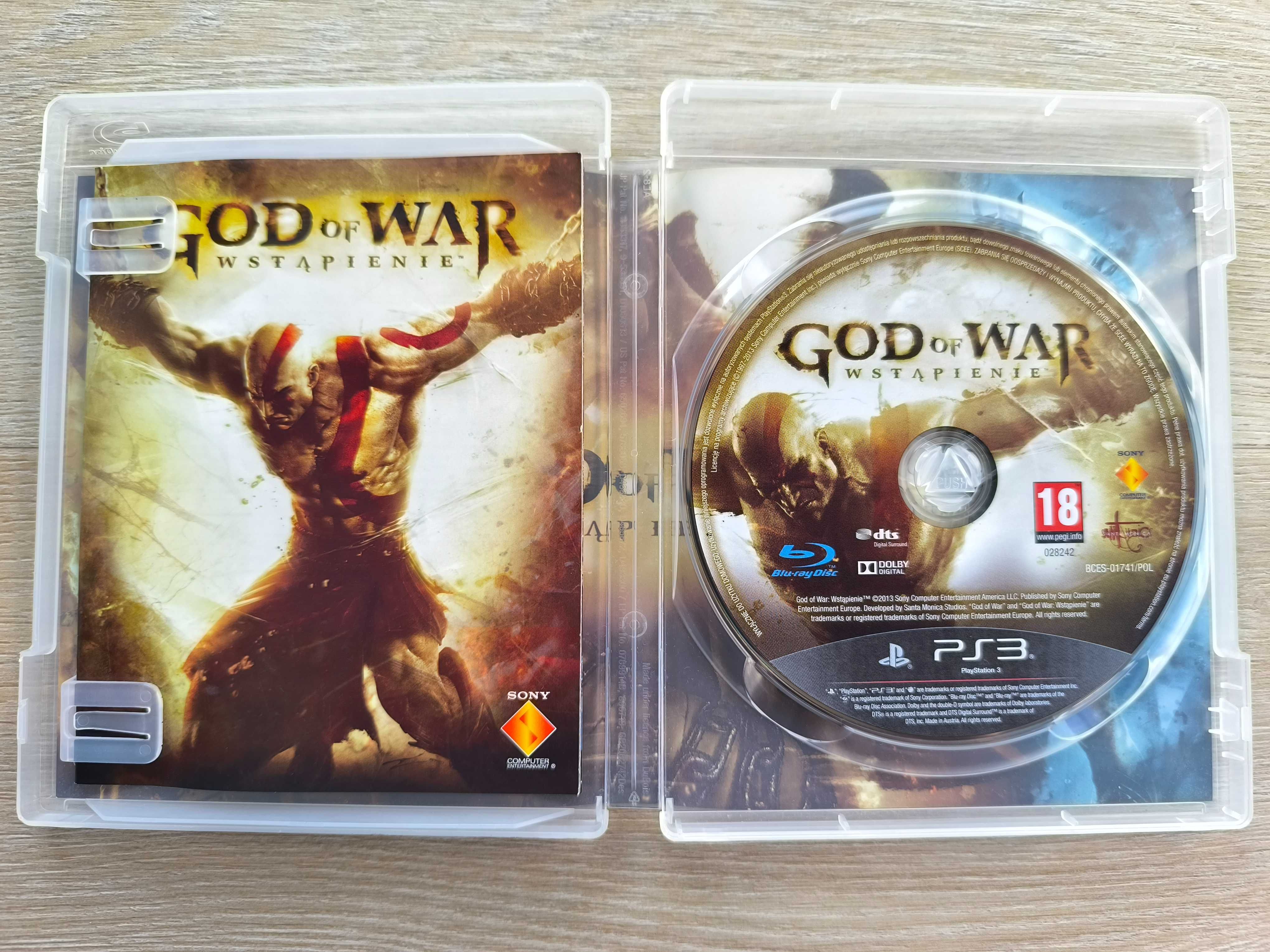 God of War Wstąpienie [PS3] (POLSKA WERSJA) + Przepustka Sieciowa