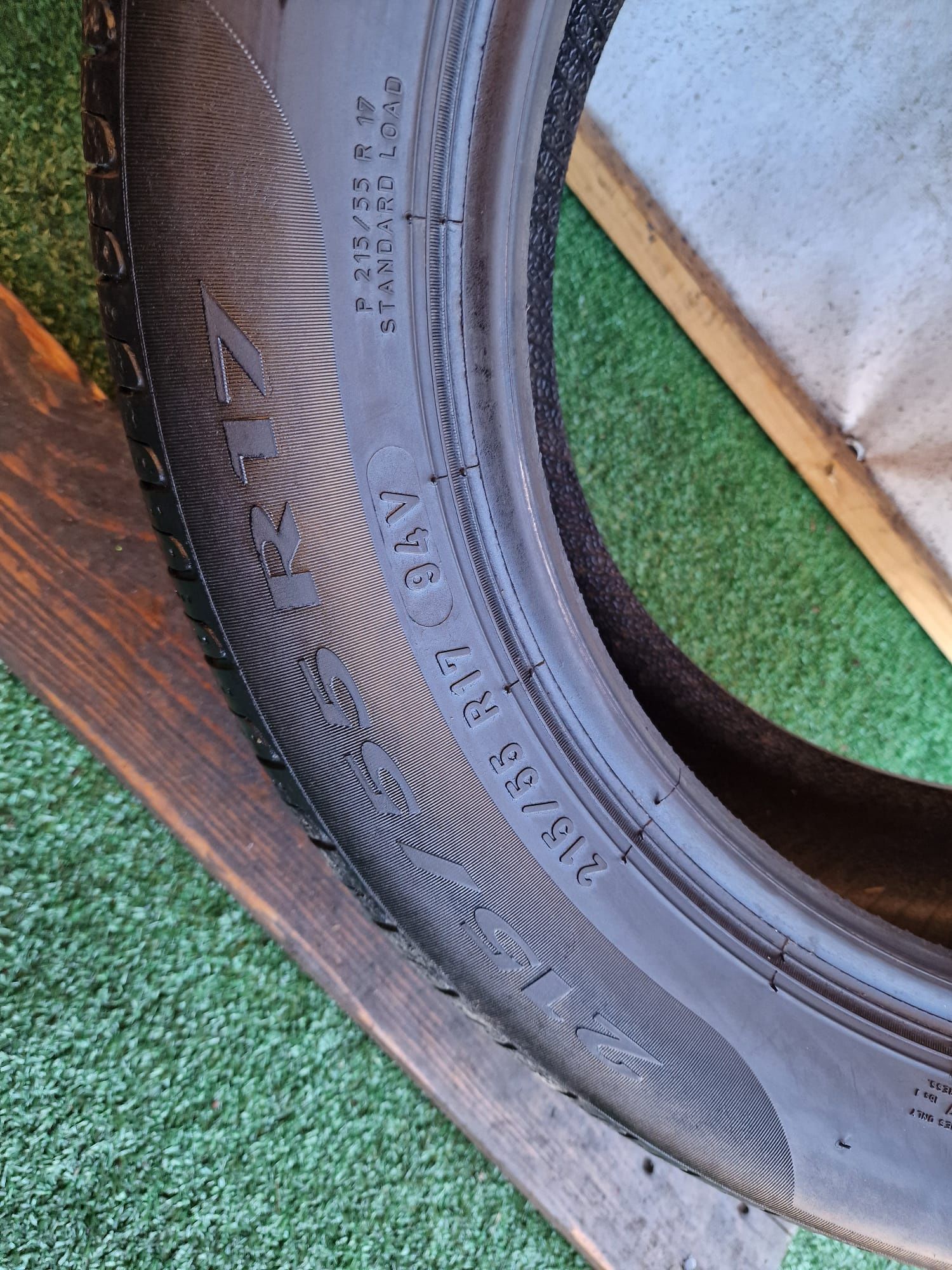 Opony letnie 215/55/17 Pirelli Komplet 7.3mm