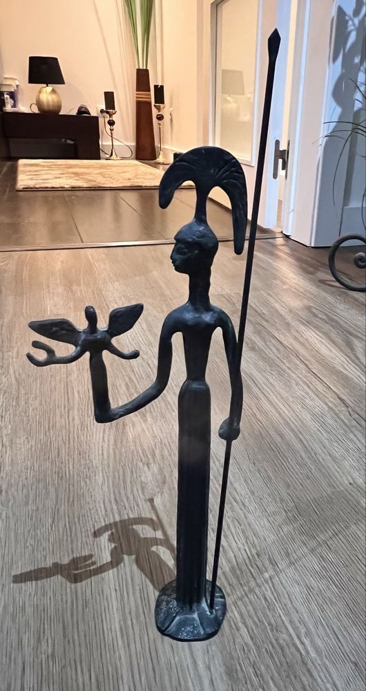 ESCULTURA GREGA BRONZE