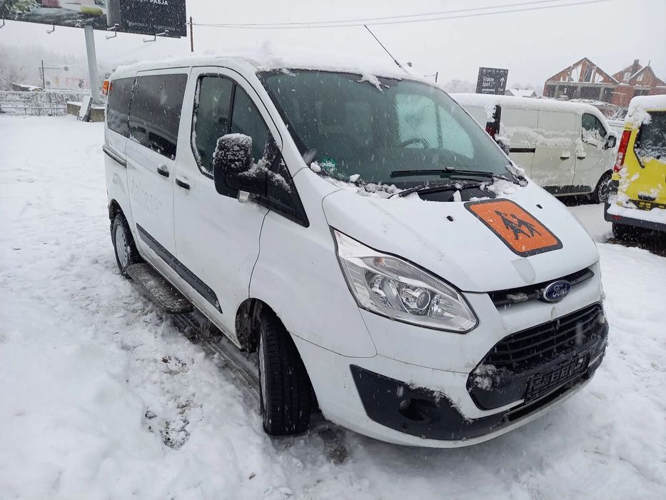 Ford Transit Custom 9-osobowy 100% sprawny Klimatyzacja Nawiewy Stan Bardzo Dobry