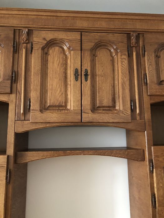 Дубова Стінка Шафа Меблі для Вітальні