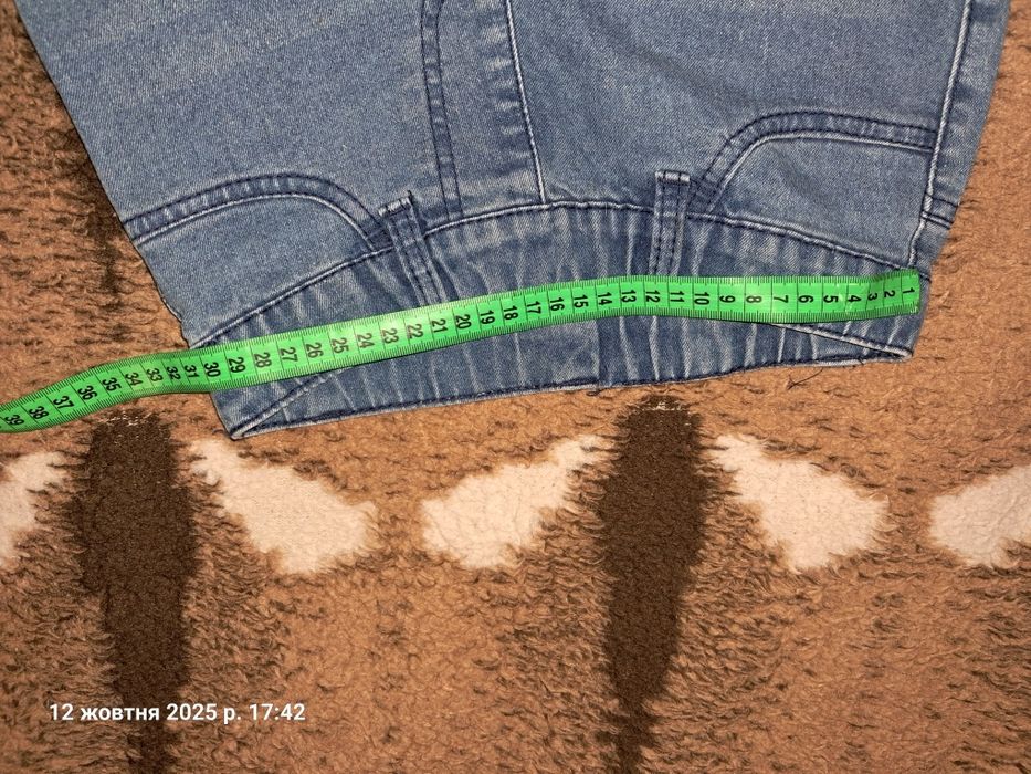 Суперові джинси на дівчинку 134