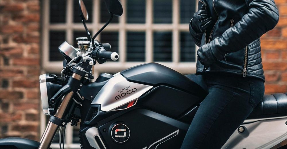 Super Soco TC Max Styl i Technologia Elektryczny moto motor motocykl
