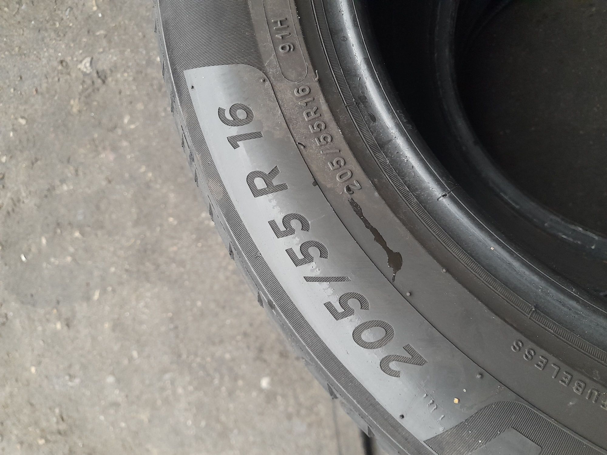 Opony używane w bdb stanie 205/55/16 michelin primacy4 2x6 mm 2019