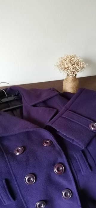 Casaco grosso roxo